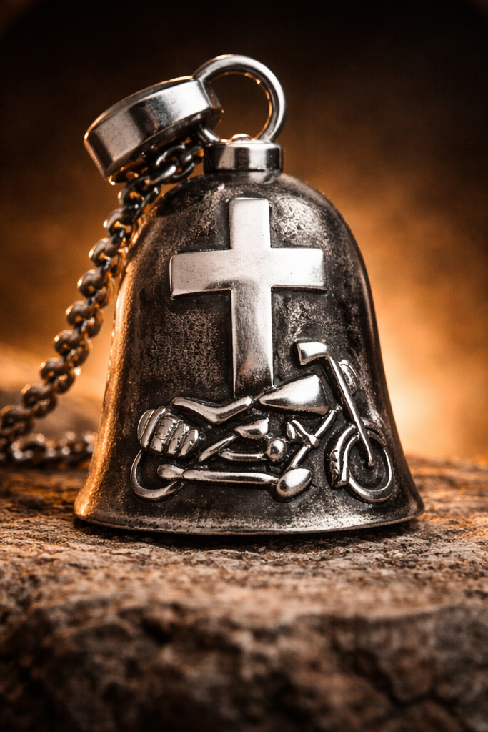 Guardian bell Christian cross