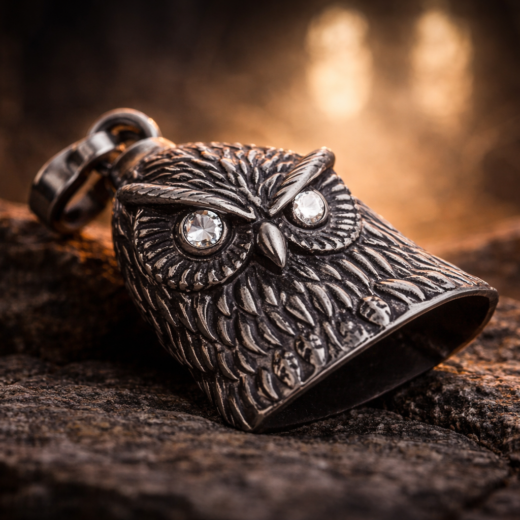 Owl guardian bell