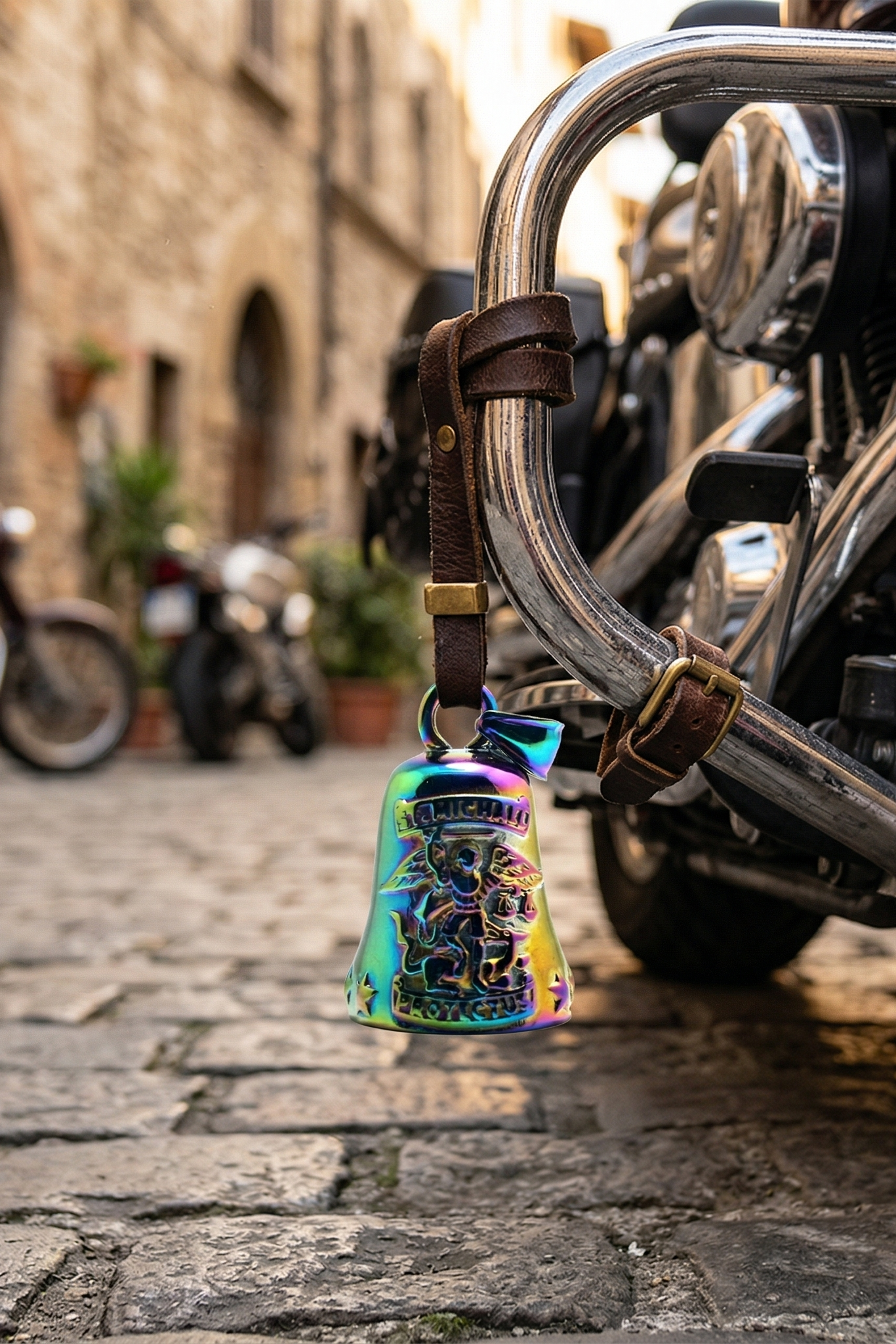 Rainbow guardian bell