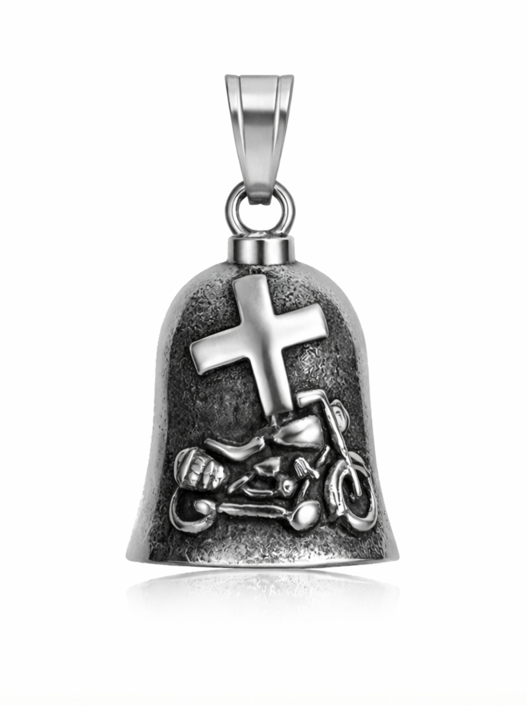 Guardian bell Christian cross