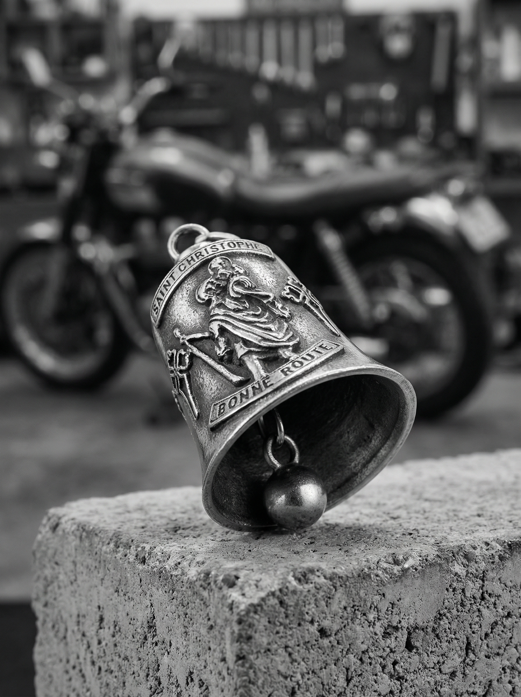 St christopher guardian bell