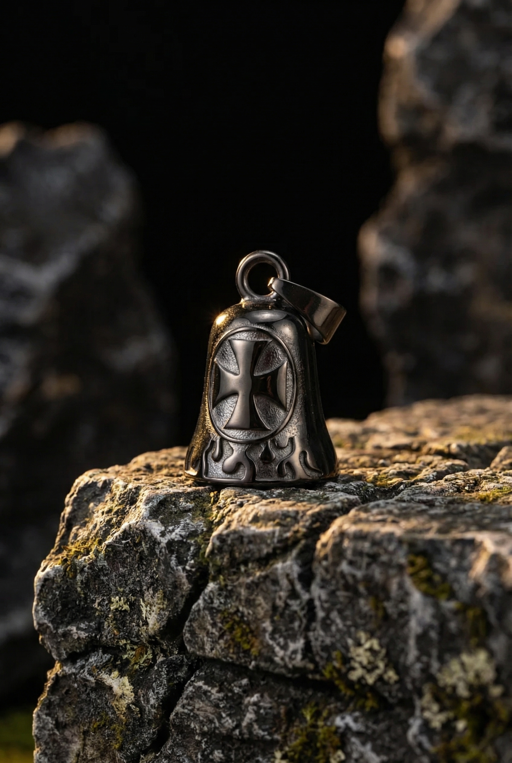 Black Cross Guardian Bell