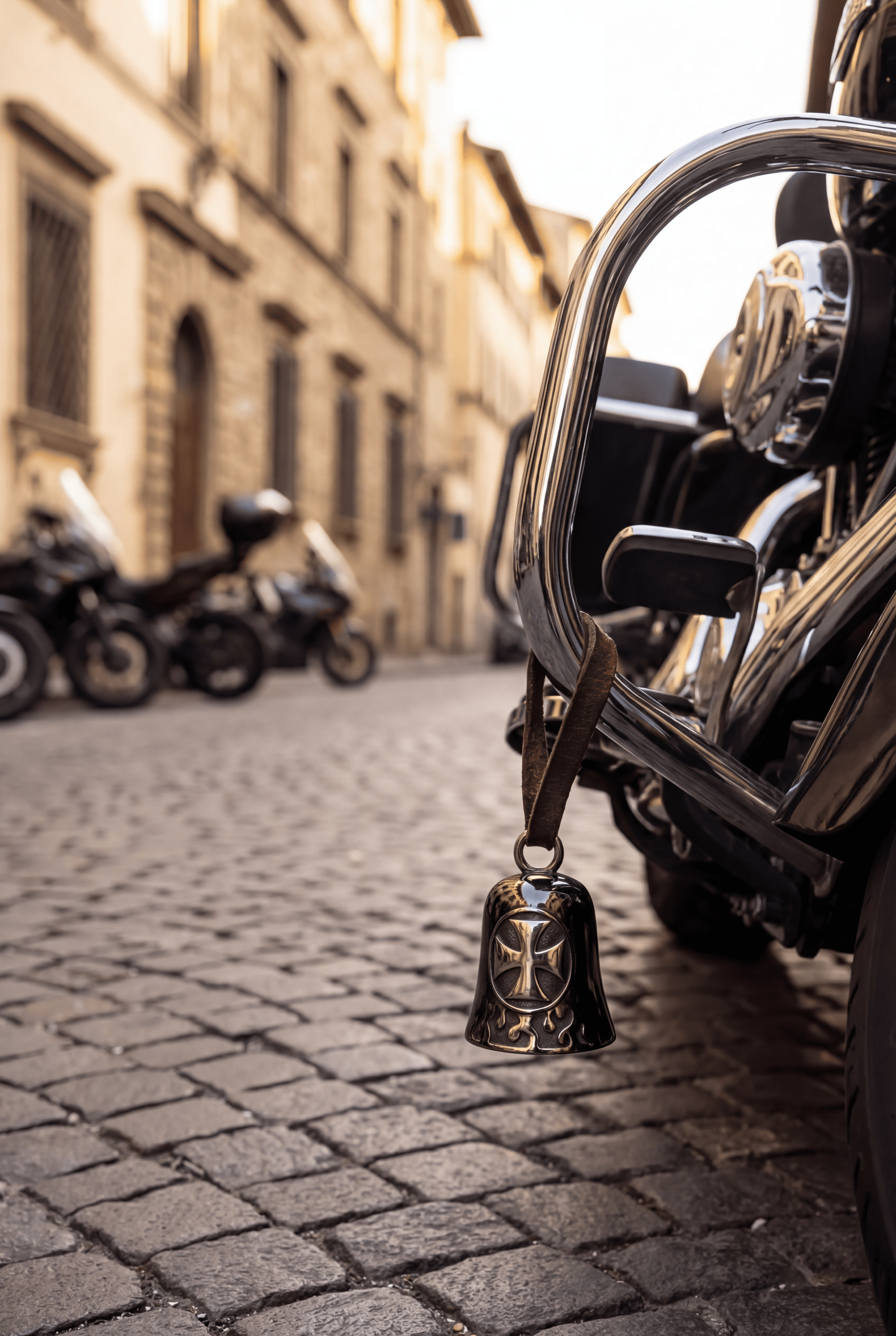 Black Cross Guardian Bell
